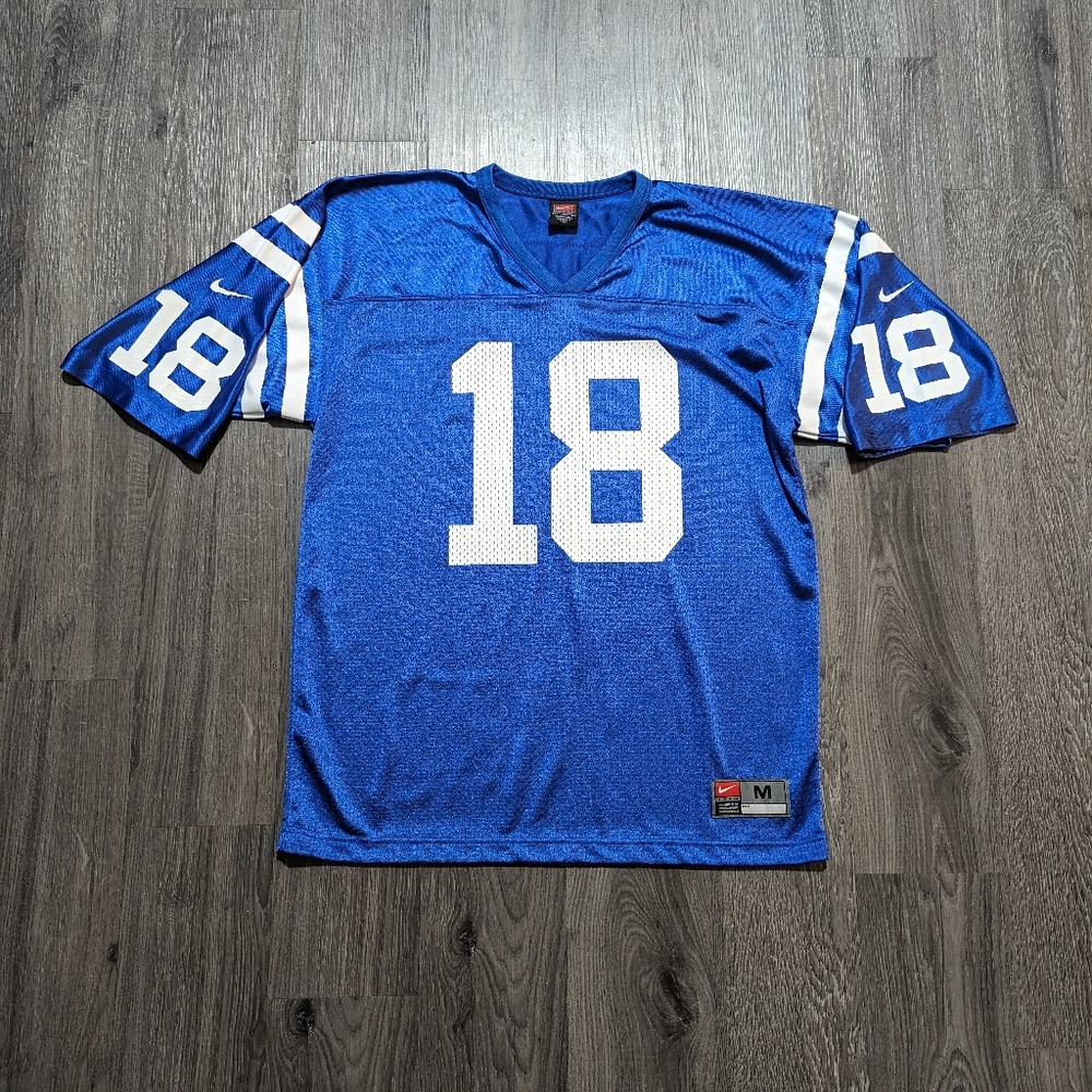 Vintage 90s Nike Peyton Manning Colts Jersey